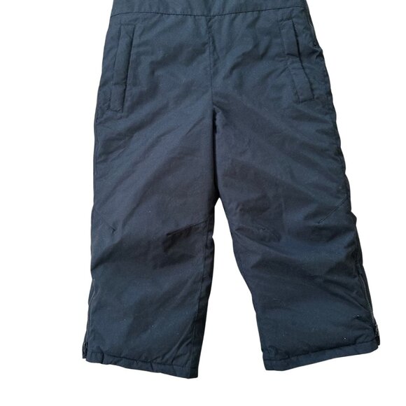 Old Navy Unisex Water-Resistant Snow-Bib Overalls for Toddler Black 6-7 - Picture 3 of 10